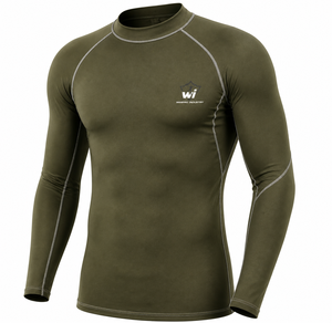 Custom MMA Rash Guard <b>Compression</b> <b>Shirt</b> UPF50+ Breathable Quick Dry Polyester/Nylon 240G Private Label Silk Screen Printed BJJ G - Product Image 2
