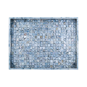 Bandeja de Servir de Lujo con Incrustaciones de Madreperla Azul para una Decoración Elegante del Hogar - Product Image 2