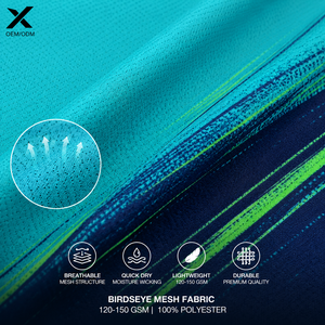 Conjunto de Uniforme de Fútbol Personalizado con Malla Birdseye, 120-150 GSM, Transpirable, de Secado Rápido, Jersey y Pantalones Cortos Sublimados, Personalizado para Equipos de Entrenamiento - Product Image 4
