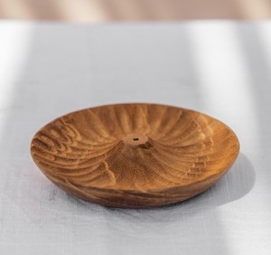 Chic Wooden Floral Shaped Incense Holder Stick For Home Yoga Incense Stick Burner <b>Tray</b> Ash Catcher Meditation Aromatherapy Decor - Product Image 5
