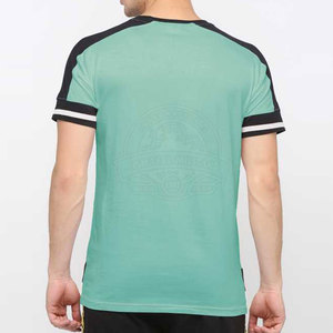 เสื้อยืดผู้ชายผ้าฝ้ายแท้ 100% สวมใส่สบาย พิมพ์โลโก้ตามสั่ง ดีไซน์โดดเด่น ทรงปกติ ทนทาน ระบายอากาศได้ดี คุณภาพสูง - Product Image 3