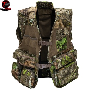 Chaleco Utilitario para Hombre, con Cierre Frontal de Liberación Rápida, Múltiples Bolsillos, para Caza, Pesca y Viajes, Transpirable, Ligero, Sin Mangas - Product Image 1