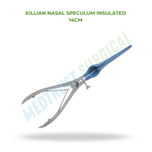 เครื่องมือผ่าตัดหู คอ จมูก คิลเลียน นาซัล สเปคูลัม แบบมีฉนวน ขนาด 14 ซม. - Product Image 2