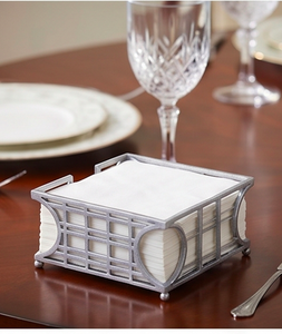 Porta Servilletas Metálico de Diseño Moderno y Lujoso con Acabado Elegante, Perfecto para Accesorios de Comedor de Hotel y Decoración de Mesa - Product Image 5