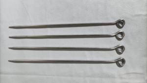 Los versátiles brochetas de acero inoxidable son un elemento esencial en la cocina. Duraderas, reutilizables y listas para todas tus aventuras culinarias. - Product Image 6