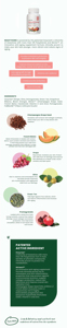 Beauty Blend, Suplemento de Grado Alimenticio, Tabletas Masticables de Colágeno con Vitamina C, Extractos de Frutas, Semillas de Uva y Melón, Salud de la Piel - Product Image 2