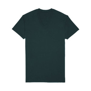 Été/Printemps Coton Polyester Solide Vente en Gros T-shirts Pas Cher Poids Lourd Hommes Casual Col Ras Du Cou Interlock T-shirts Fabriqué au Bangladesh - Product Image 5