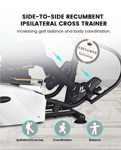 Smart Fitness Equipment with Swivel Seat and Medical Grade Ellipticals Cross TrainerCertified - Product Image 4