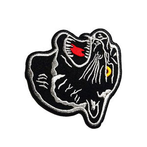 Mejor Proveedor, Nueva Llegada, Parches Redondos de Resina Bordados a Mano, Diseños Novedosos de Lona, Insignias de Moda Personalizables para Coser en Sombreros - Product Image 3