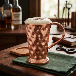 2025 Logo personnalisable Moscou Mule Style tasse en céramique cuivre pur couvercle étanche vente chaude gobelet en acier inoxydable sous vide - Product Image 1