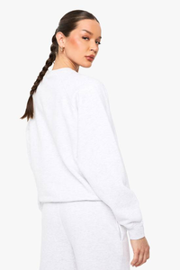 Sudadera con Capucha para Mujer, Gruesa, para Invierno, con Logotipo Personalizado en Relieve en la Parte Delantera, 100% Algodón, Felpa - Product Image 2