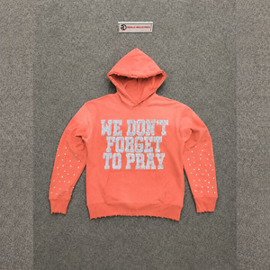 OVERSIZED CORAL GRAPHIC <b>HOODIE</b> FOR MANS MODERN CASUAL FASHION UNISEX PULLOVER MINIMAL STREETWEAR CORAL MODERN STREET STYLE SOFT - Product Image 5