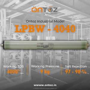 Marca personalizada ONTOZ Membrana RO LPBW 4040 Membranas RO de baja presión de alto rendimiento para maquinaria de tratamiento de agua - Product Image 3