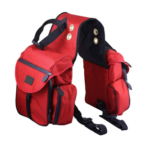 Sac de transport pour selle western, prêt pour le voyage, avec revêtement imperméable, poignées rembourrées et coutures renforcées pour une protection accrue. - Product Image 1