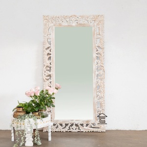 Contemporary Decorative <b>Mirror</b> for Modern Interiors Elegant Neutral Frame Styling with Premium Statement Beauty - Product Image 6
