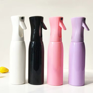 Plastic Continuous Fine Mist Screen Printed Refillable Pump Sprayer Supplier <b>200ml</b> 300ml 500ml Round <b>Bottles</b> for Hair Salons - Product Image 6