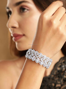 Chaîne de tennis en diamants de laboratoire IGI de luxe, personnalisable, haute joaillerie pour femmes, bracelet de tennis en diamants en or 10/14/18 carats - Product Image 4