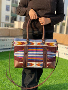 Nuevos bolsos de mano de cuero azteca con herramientas hechos a mano reales, bolso de compras elegante para mujer, accesorios perfectos de estilo Vintage, bolsos de cuero - Product Image 5