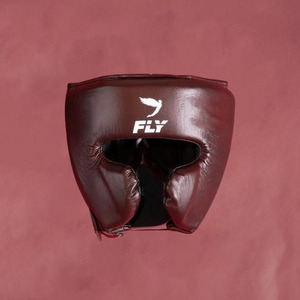 Professional Boxing Gloves Headgear and Groin Guard Set with Lace Up Design for Training and Sparring - Product Image 3