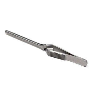 3.5 Inch Straight Atraumatic Forceps Stainless Steel Manual Precision Tissue Handling Surgical Instrument Hospital Use Medical - Product Image 4