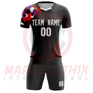 Fully Sublimation Custom Design Made <b>Soccer</b> Jersey And Shorts Set Hot Sale Sports wear Lightweight <b>Soccer</b> Uniforms - Product Image 3