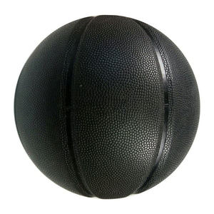 Ballons de basket-ball en cuir de qualité supérieure pour l'exportation, couleur noire, pour l'entraînement et la pratique, taille officielle - Product Image 3