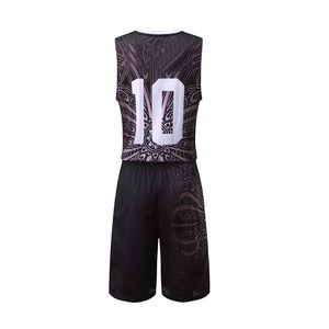 Uniforme de Baloncesto para Hombre, Talla Grande, Conjunto de Chaleco sin Mangas y Pantalones Cortos, Ropa Deportiva para Exteriores, 100% Poliéster, Secado Rápido - Product Image 3