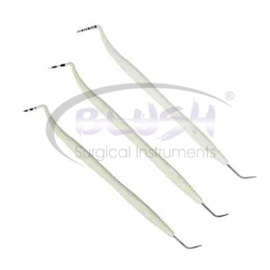 3 Sondas Periodontales Graduadas para Odontología, Instrumento Dental, Sonda Endodóntica Impresa con Láser por Blush Surgical - Product Image 1