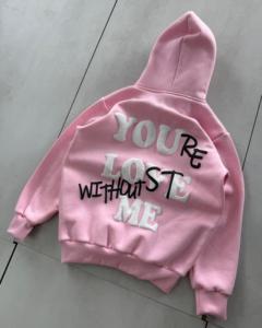 Sudaderas Holgadas con Capucha Unisex de Algodón Grueso Cómodas y Elegantes Estilo Urbano con Estampado Puff y Pedrería Fabricante Mayorista - Product Image 1