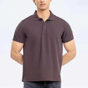 เสื้อเชิ้ตแขนสั้นคุณภาพพรีเมียมสำหรับผู้ชาย เหมาะสำหรับกีฬากอล์ฟและเทนนิส ผ้าแคนวาสเนื้อแน่น แห้งเร็ว ดีไซน์ลำลอง - Product Image 1