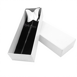 Butterfly Shape Black plasma Eyelash <b>Mirror</b> Beauty Salon Eyelash Extension <b>Mirror</b> Custom Logo / White / Black Card <b>Box</b> Packing - Product Image 2