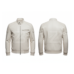 Classic 100% Genuine Sheepskin <b>Leather</b> Brown Plus Size Bomber <b>Jacket</b> for <b>Men</b> Winter With Warm Shearling Fur Bomber <b>Jackets</b> - Product Image 5