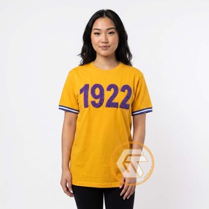 T-shirt personnalisé pour femmes Sigma Gamma Rho, vêtements de sororité, jersey polyester/coton, été, écologique, anti-rides, séchage rapide - Product Image 3