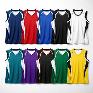 เสื้อวอลเลย์บอลสั่งทำขายส่ง 100% โพลีเอสเตอร์ ส่งตรงจากโรงงาน - มีบริการ OEM - Product Image 5