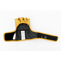 Gants de MMA UFC professionnels en cuir PU légers, sur mesure, demi-doigts, unisexes, pour adultes, pour le kickboxing et le grappling, fermeture à boucle.