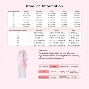 Tenue de danse lyrique pour filles de 6 à 16 ans, robe de performance de culte avec pantalon, vêtements d'entraînement pour événements et entraînements - Product Image 6