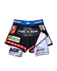 Shorts MMA Engage Coupe Légère Tissu Doux Ajustement Confortable Entraînement Quotidien Exercice Vêtements de Sport Facile à Porter Mouvement Actif - Product Image 3
