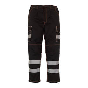 Pantalon d'entraînement Cargo en lin coupe-vent de haute qualité pour hommes avec taille élastique Logo de couleur personnalisé Léger Style décontracté Plat devant - Product Image 1