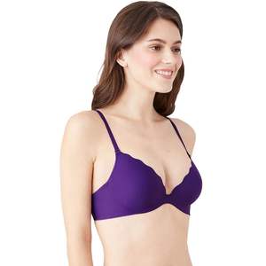 Sujetador Push-Up para Mujer, Sin Costuras, Copa Suave, Transpirable, de Encaje Tejido, Sin Varillas, Copa Completa, Soporte Ajustable, Venta al Por Mayor OEM - Product Image 2
