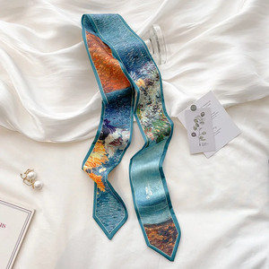 Correa para bolso estilo pintura al óleo, cinta pequeña, pañuelo largo, cinturón, diadema versátil de moda, cinta decorativa estilo Ins - Product Image 6