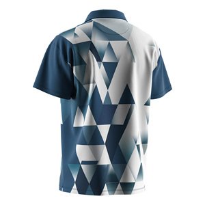 Custom Pickleball Polo Shirt Mens Fast Dry Lightweight Sportswear Easy Care Athletic Tennis Golf Jersey Team Name Number Shirts - Product Image 2