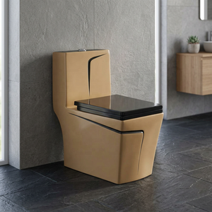 European Style Wall Mounted Toilet <b>Ceramic</b> Water Closet Modern WC <b>Pan</b> High Quality Bathroom Sanitary Ware - Product Image 2