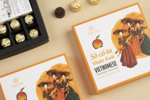 Chocolate con Sabor a Mango Más Vendido en Vietnam ZOOM VIETNAM 10 Años de Experiencia Chocolate de Lujo para Venta al por Mayor - Product Image 5