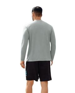 Chemise de protection anti-UV à manches longues pour homme UPF 50+ Protection UV Respirante Séchage rapide Légère Compression Natation Surf - Product Image 6