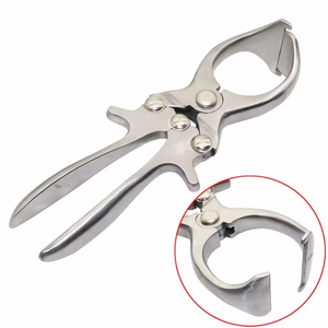Best Quality Pig Bloodless <b>Castration</b> Forceps German Stainless Steel <b>Castration</b> Pliers for Sheep Veterinary Durable Pliers <b>Tools</b> - Product Image 4