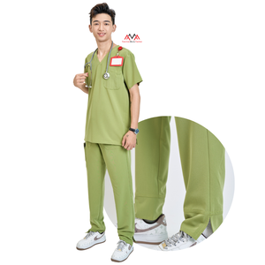 VN SUPPLIERS propose des ensembles infirmiers pour femmes très confortables et pratiques, des blouses blanches d'hôpital avec design FMF, uniformes OEM/ODM. - Product Image 4