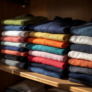 Grade A Men’s Polo and T-Shirts Premium Cotton Short Sleeve High Quality Bulk Apparel with OEM ODM Customization - Product Image 5