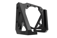 Profilé d'extrusion en aluminium, dissipateur de chaleur, alliage d'aluminium 6063, revêtement en poudre, service de découpe sur mesure