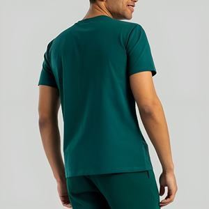 Camiseta de Algodón para Hombre, Suave y Transpirable, con Logotipo Personalizado, Camiseta de Algodón Lisa para Hombre, Camisetas de Algodón Transpirables para Hombre, Venta al Por Mayor OEM - Product Image 4