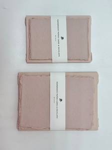กระดาษฝ้ายขอบดิบทำมือ สีพาสเทลอเนกประสงค์ จำหน่ายส่งจำนวนมาก - Product Image 5